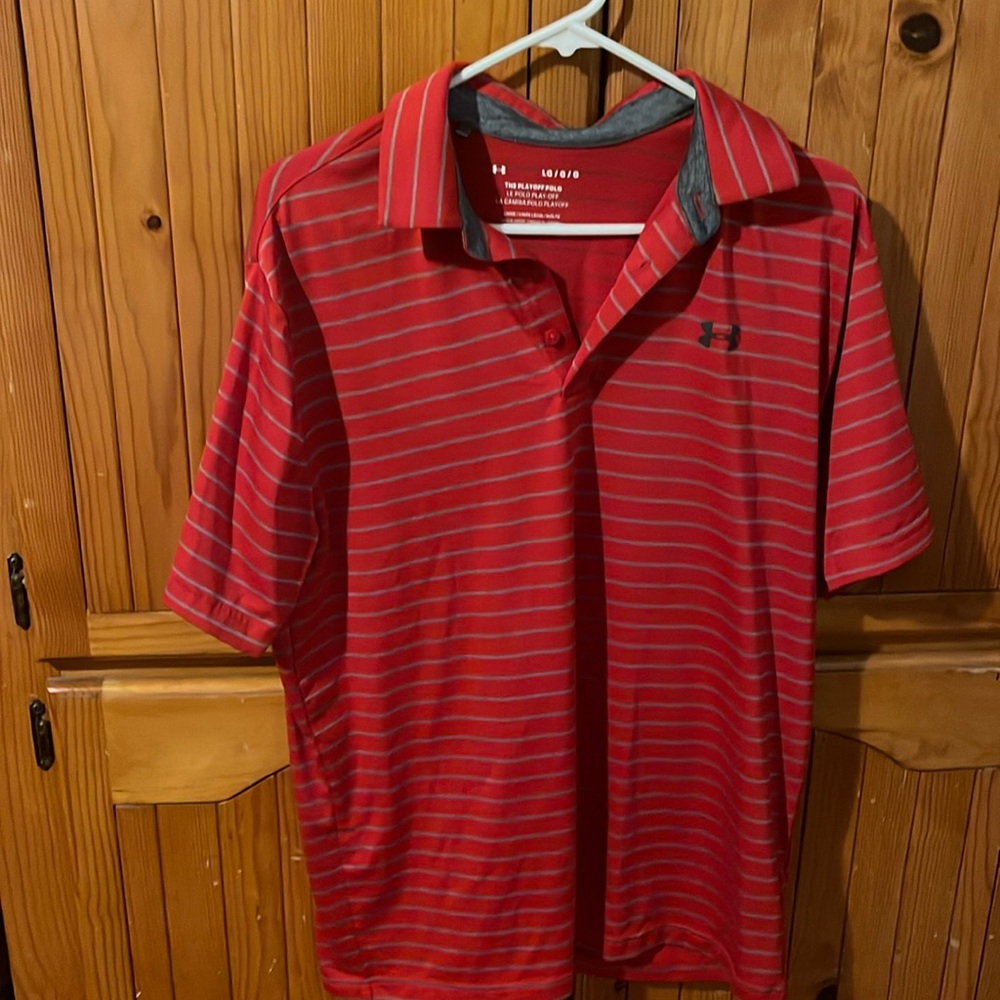 Under armour men’s polo in great condition